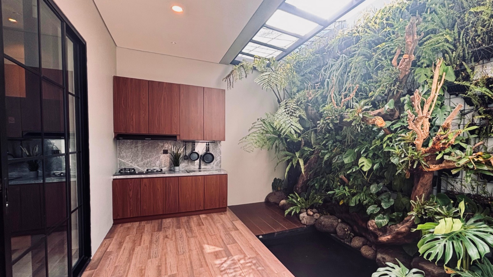 Dapur Semi Outdoor