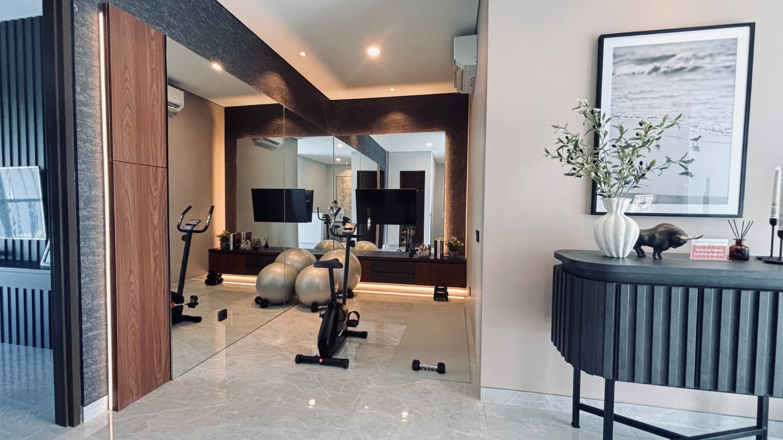 Ruang Gym di Rumah