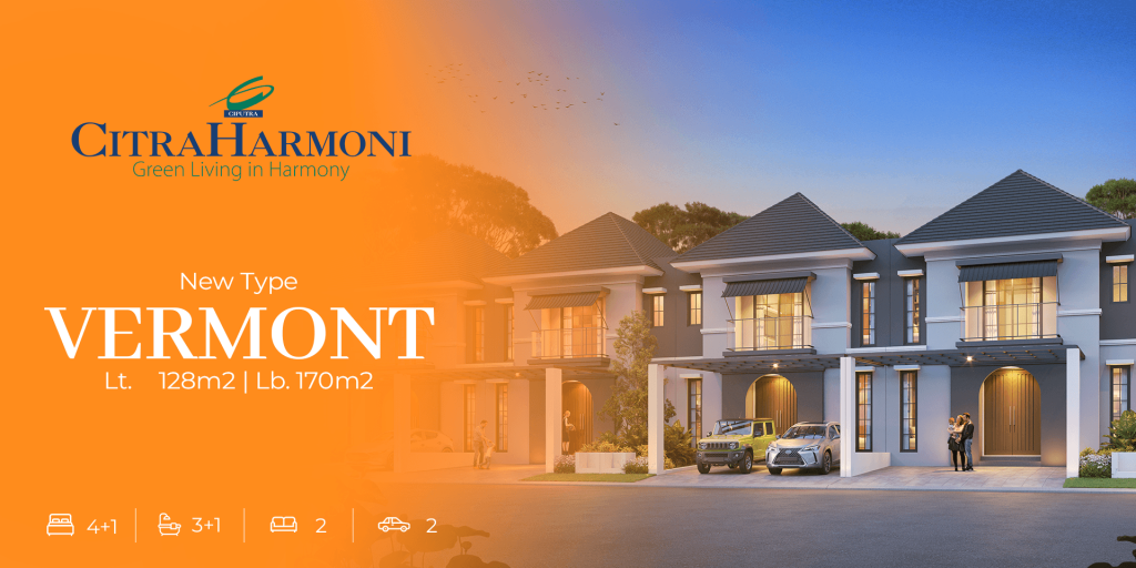 Rumah di Sidoarjo Tipe Vermont