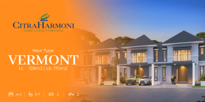 Rumah di Sidoarjo Tipe Vermont